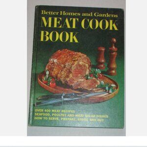 1969 Recipe Book Meat Cooking Cookbook Better Homes and Gardens Color Photos